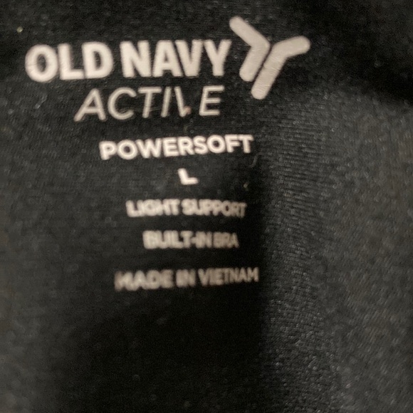 Free, if bundled, Old Navy sports top w/ built in bra, size large. - Picture 2 of 3